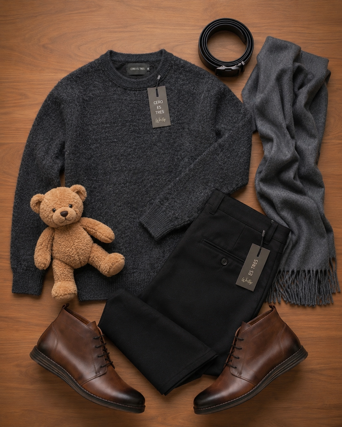 SWEATER LAGER NEGRO