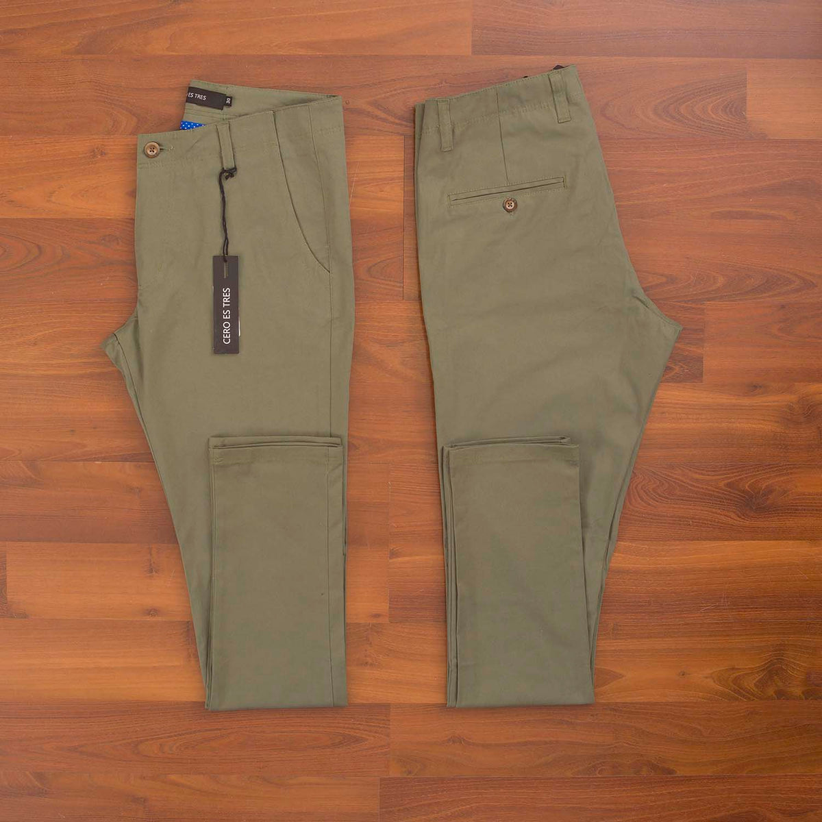 BORG DENIMWEAR REGULAR FIT VERDE