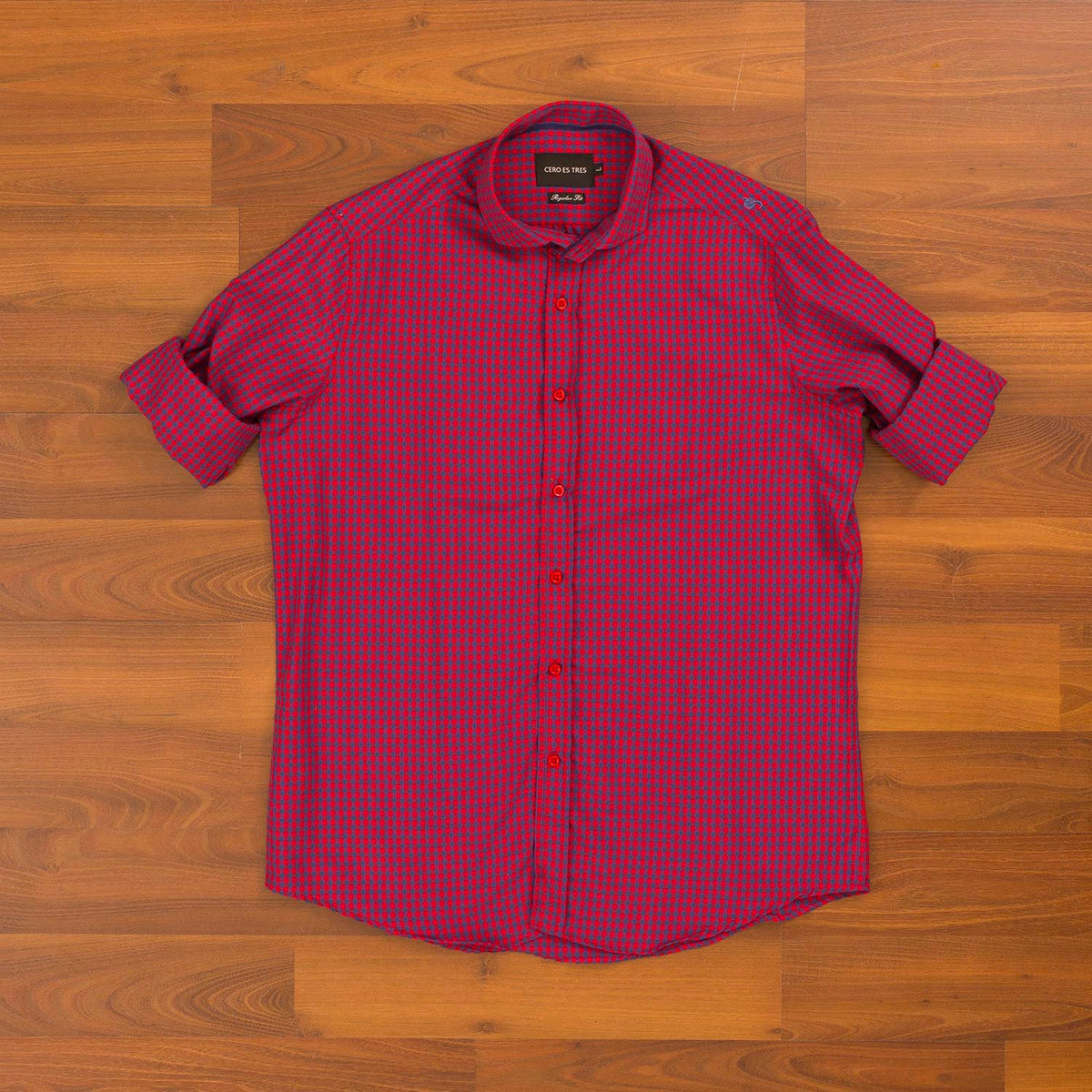 CAMISA SOFIA REGBAS ROJO
