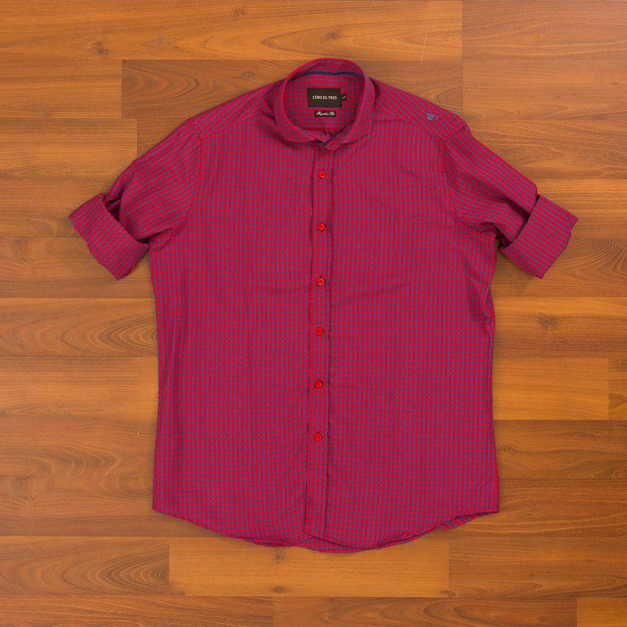 CAMISA SOFIA REGBAS ROJO