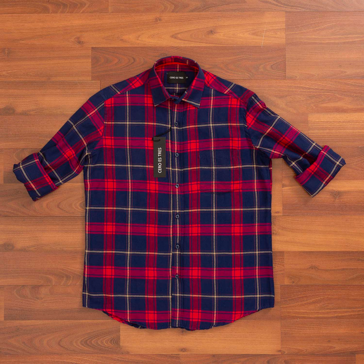 CAMISA NICK LEÑSP ROJO