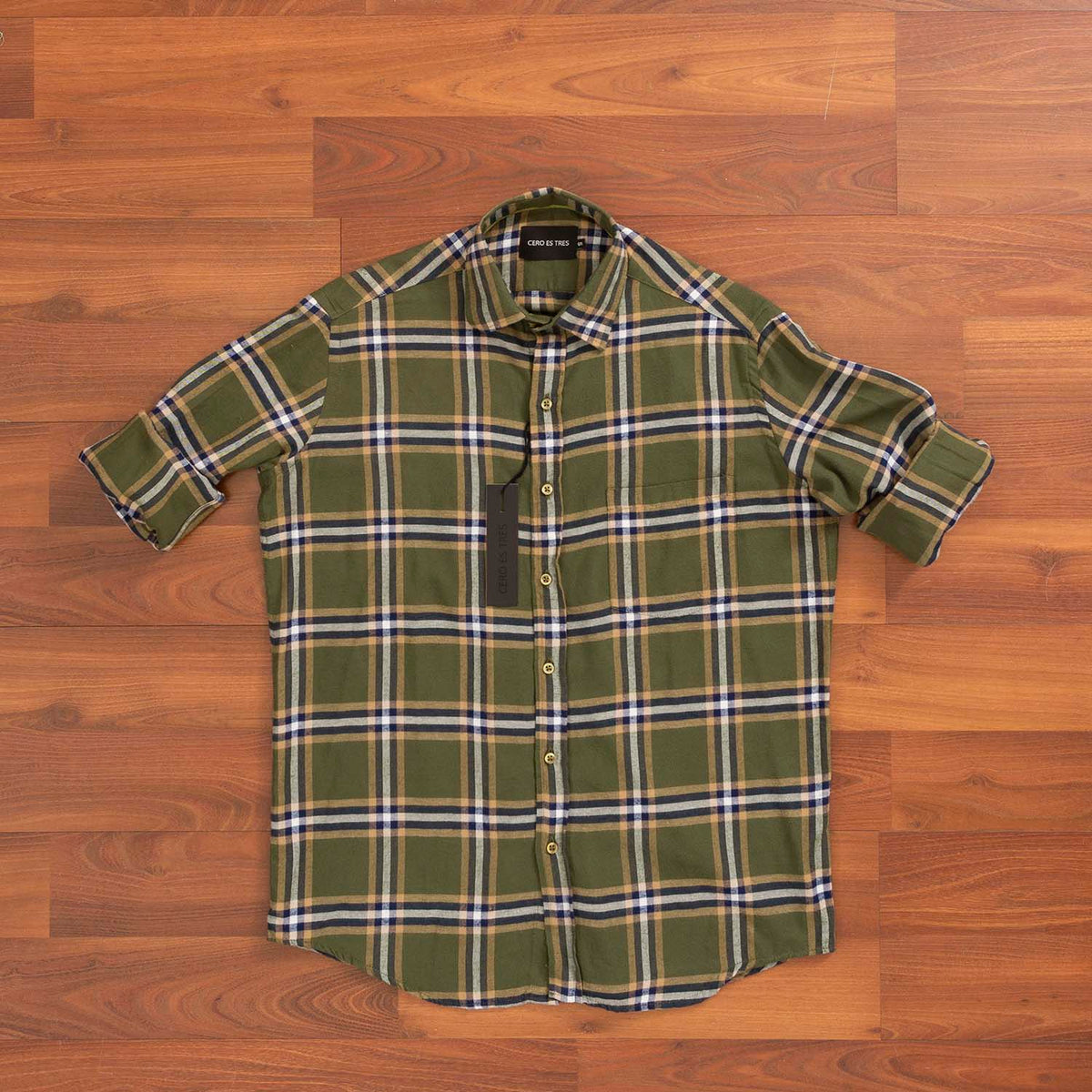 CAMISA TOBY LEÑSP VERDE