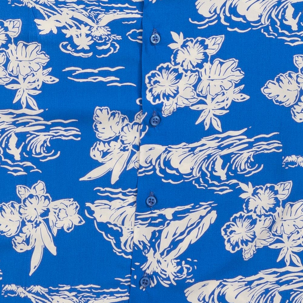 CAMISA WAVES FIBRANA AZUL