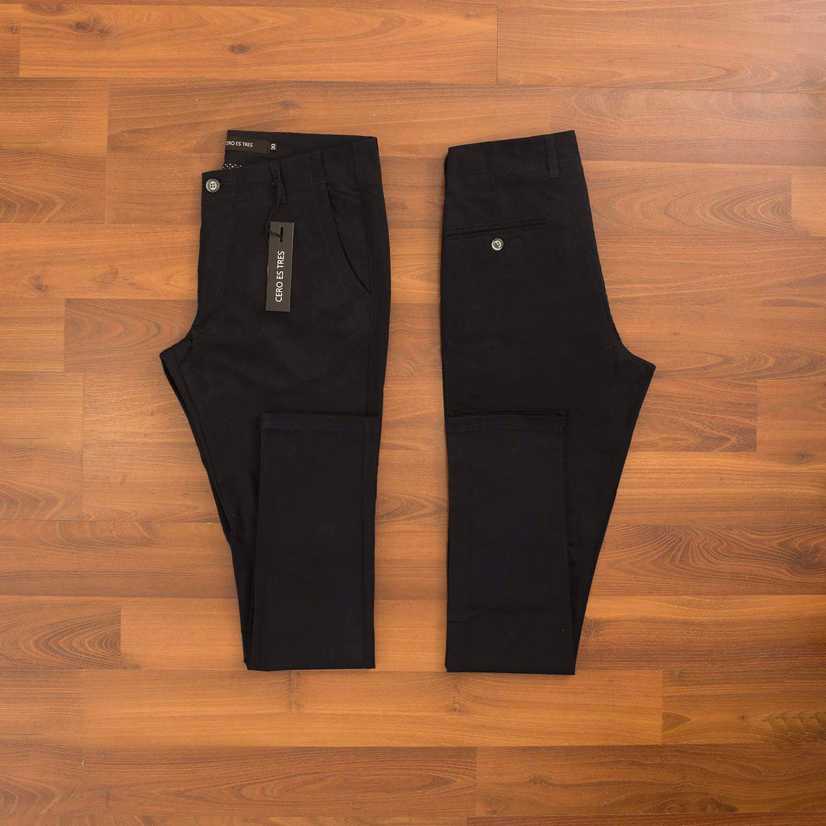 BORG DENIMWEAR SKINNY FIT NEGRO