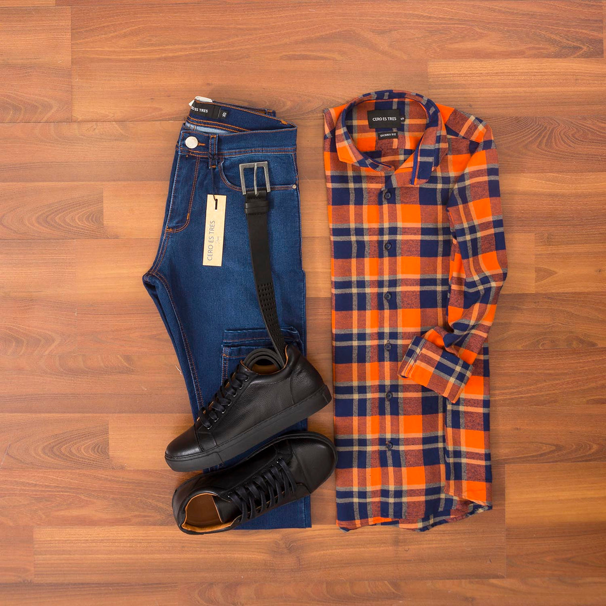 CAMISA LUSAKA SKSP NARANJA