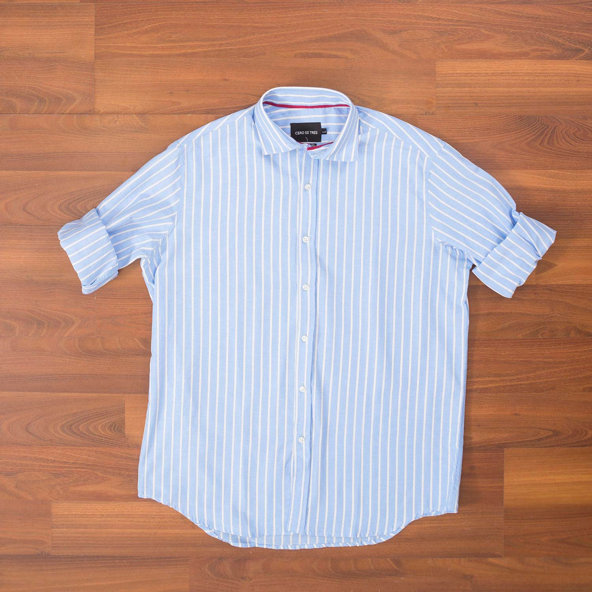 CAMISA KYOTO REGBAS CELESTE