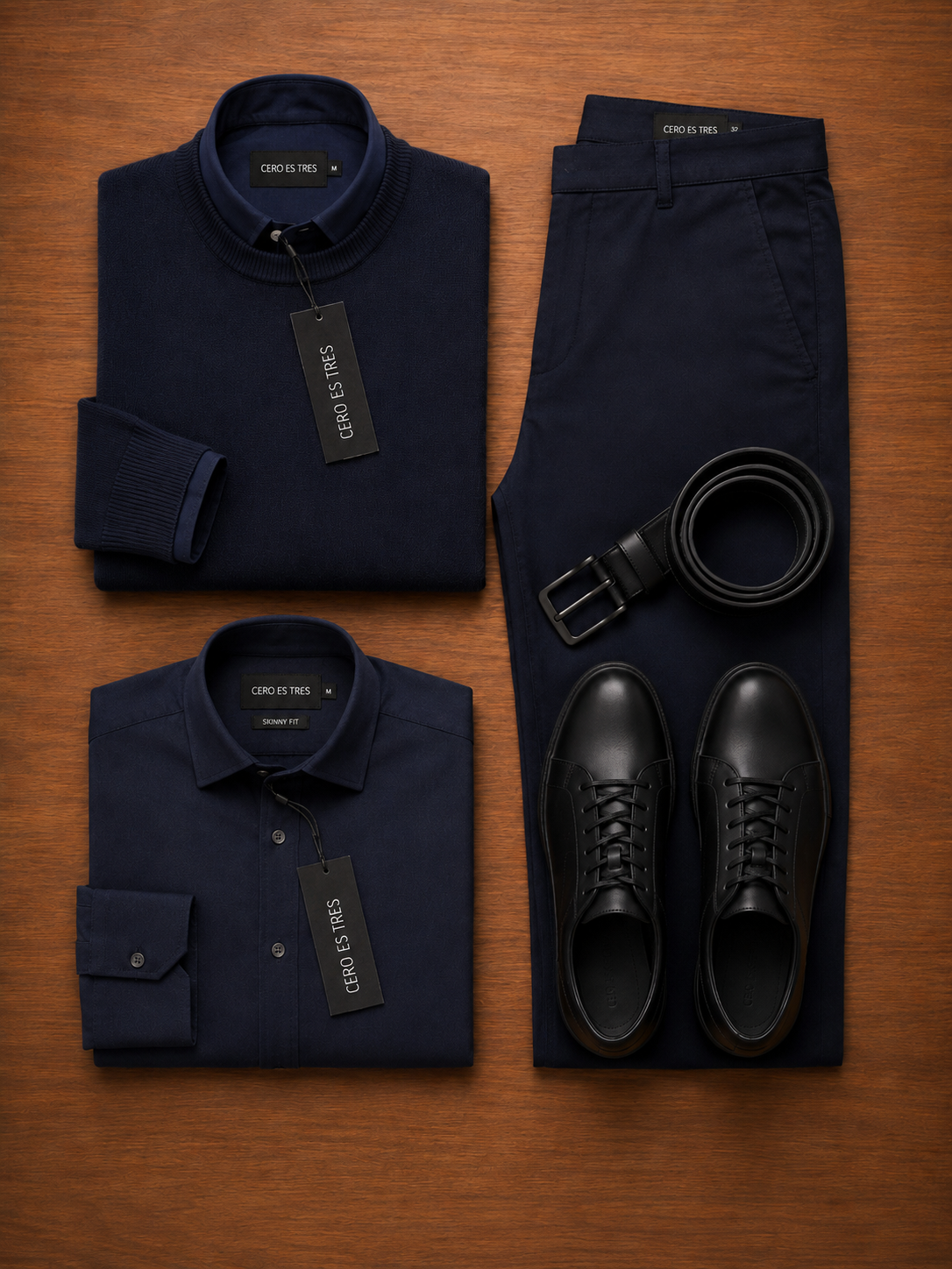 SWEATER STOUT AZUL MARINO