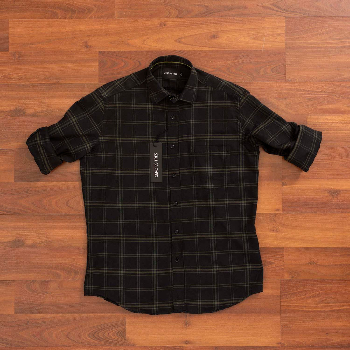CAMISA RANDALL LEÑSP NEGRO