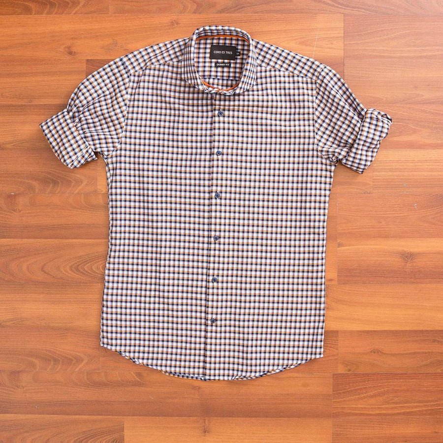 CAMISA ANKARA SKB CAMEL