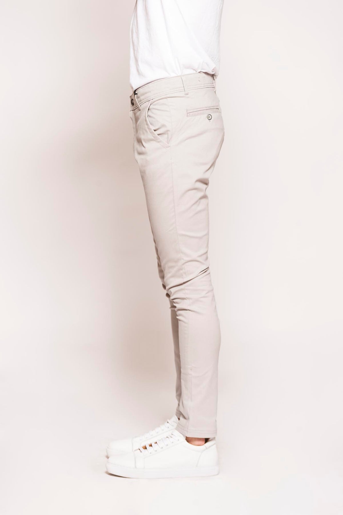 BORG DENIMWEAR SKINNY FIT GRIS MEDIO