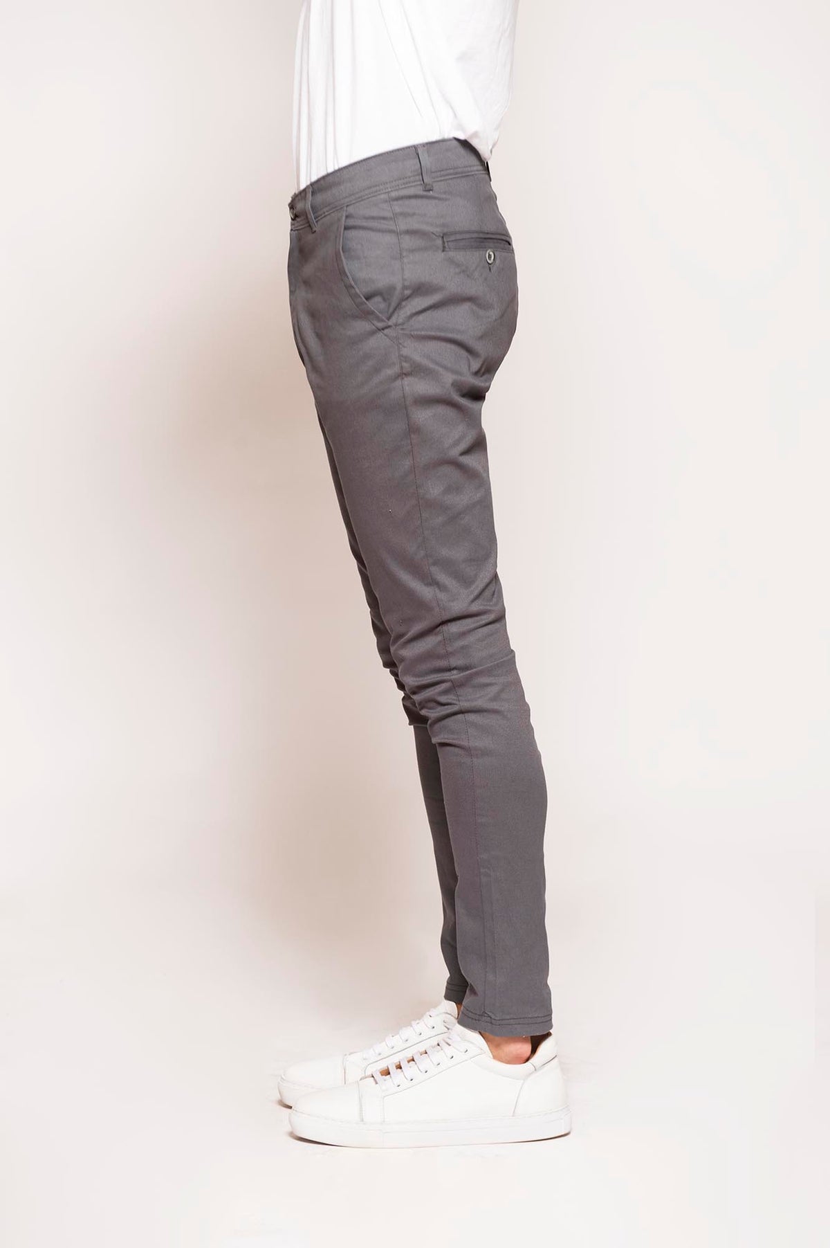 BORG DENIMWEAR SKINNY FIT GRIS TOPO