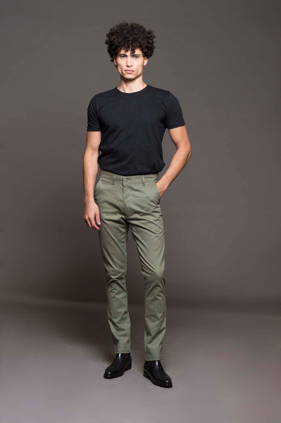 BORG DENIMWEAR REGULAR FIT VERDE