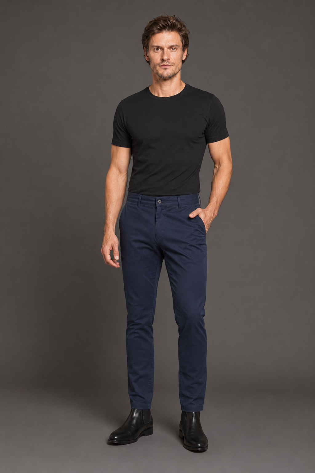 BORG DENIMWEAR REGULAR FIT AZUL MARINO