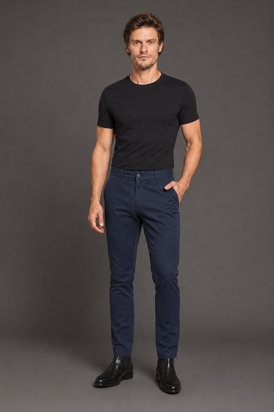 BORG DENIMWEAR REGULAR FIT AZUL MARINO