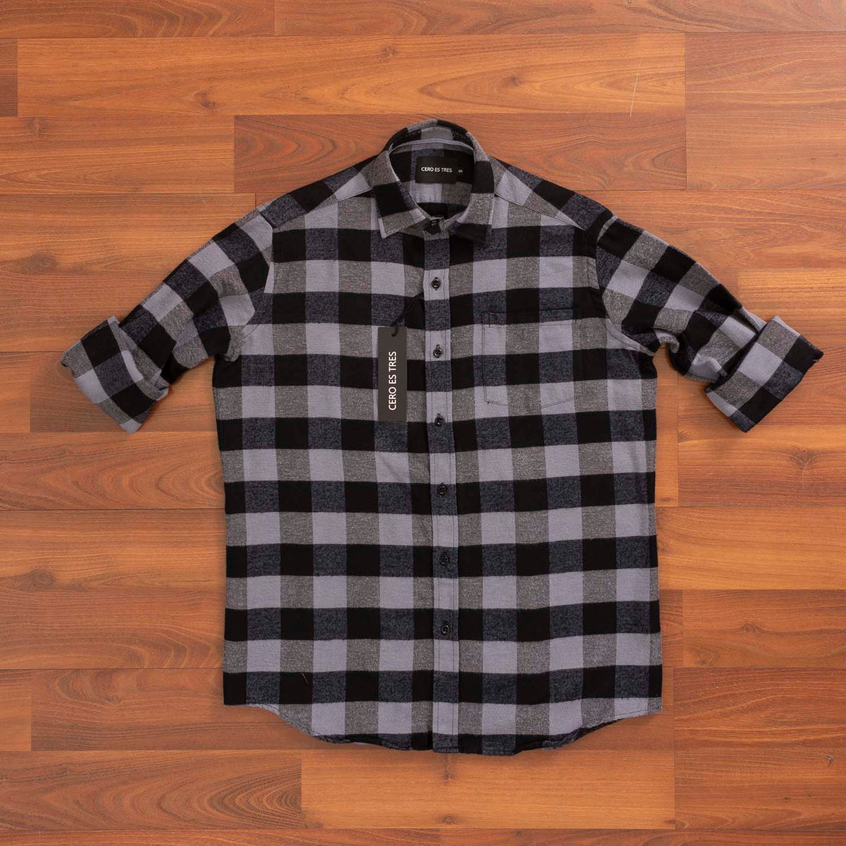 CAMISA JACK LEÑSP GRIS