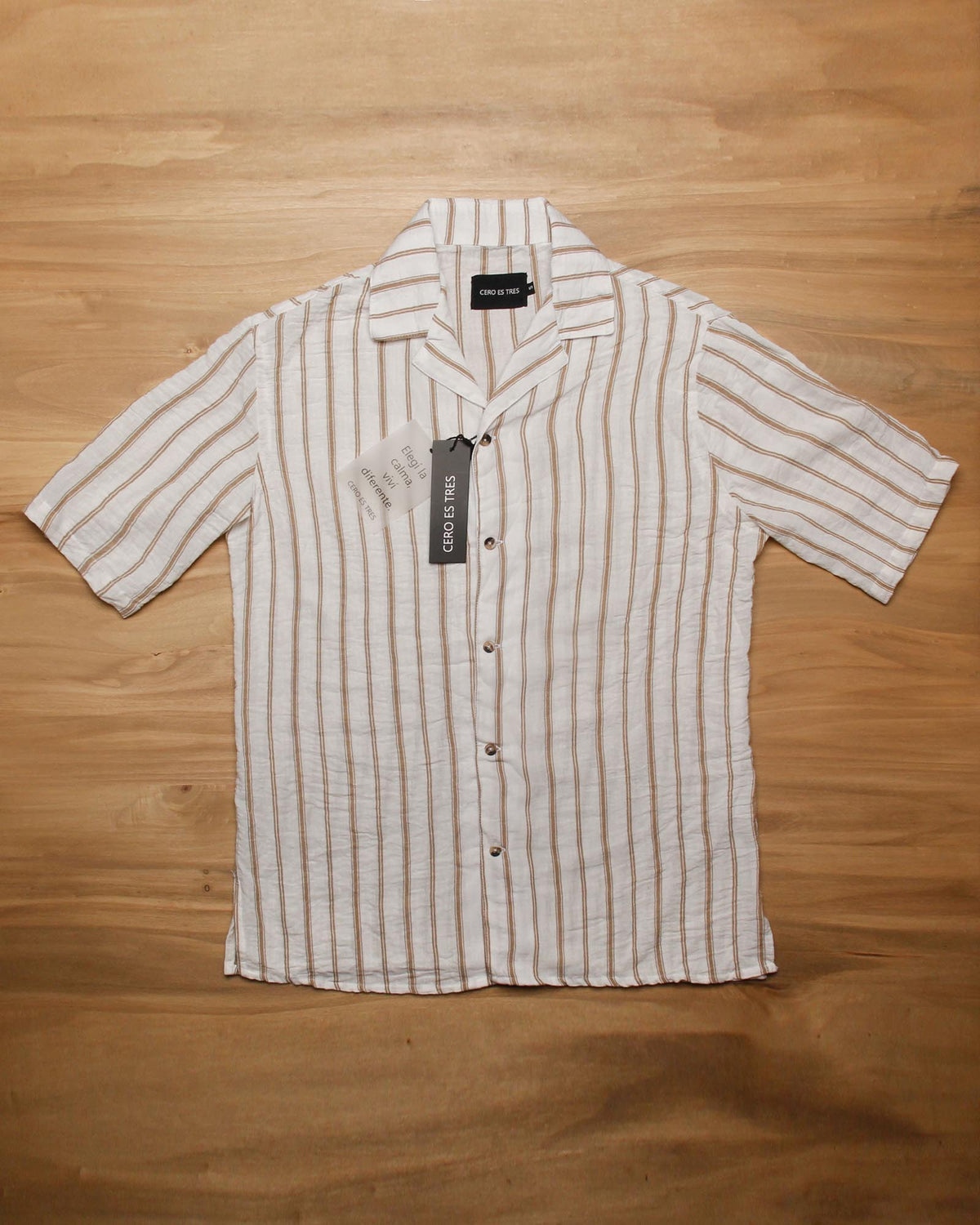 CAMISA MOJITO CAMEL