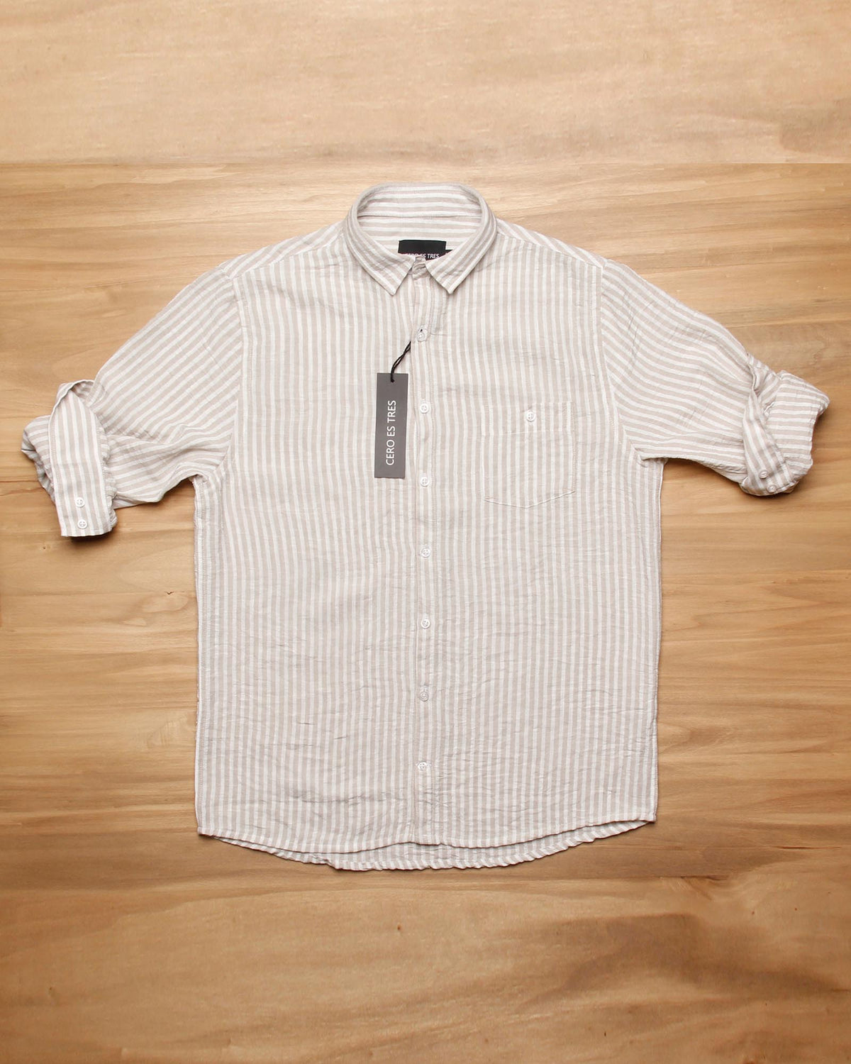 CAMISA PISCO CAMEL
