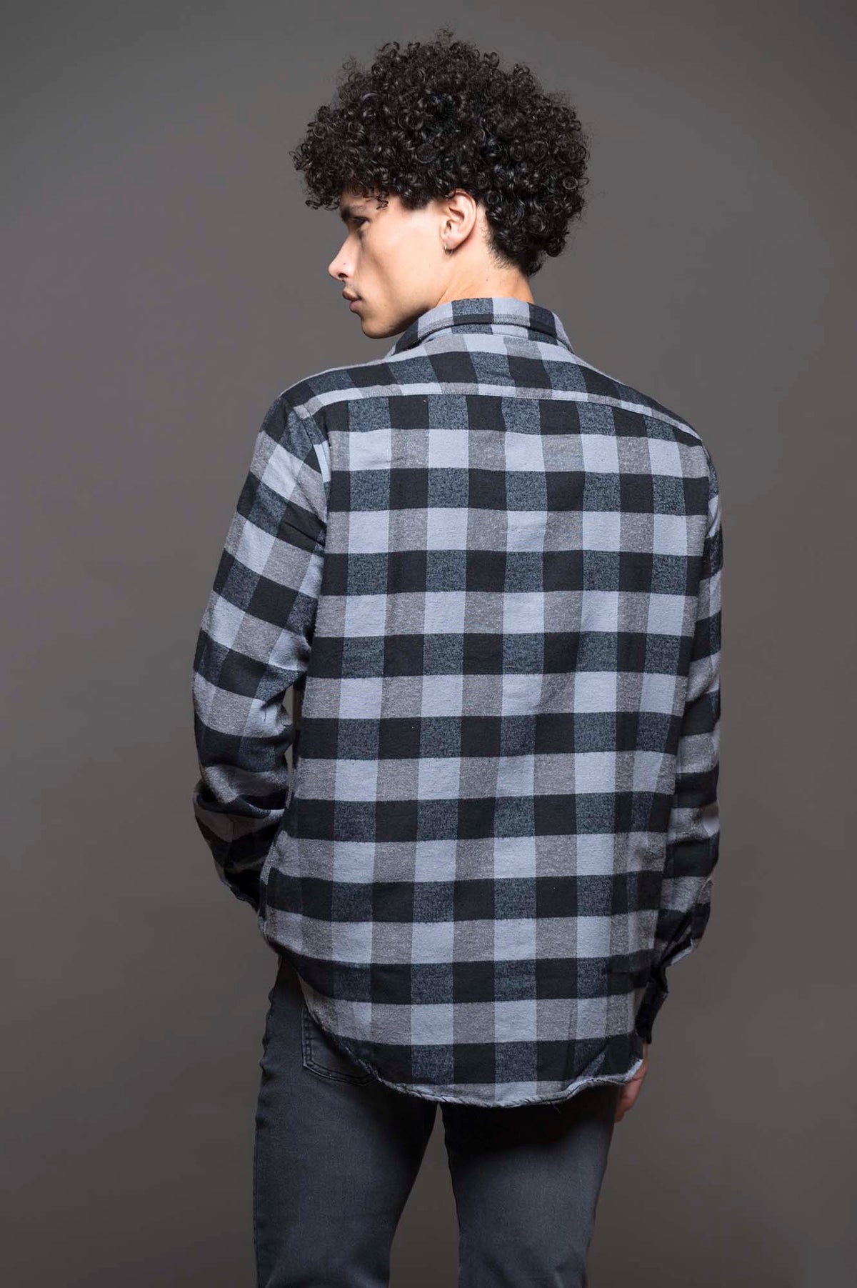 CAMISA JACK LEÑSP GRIS