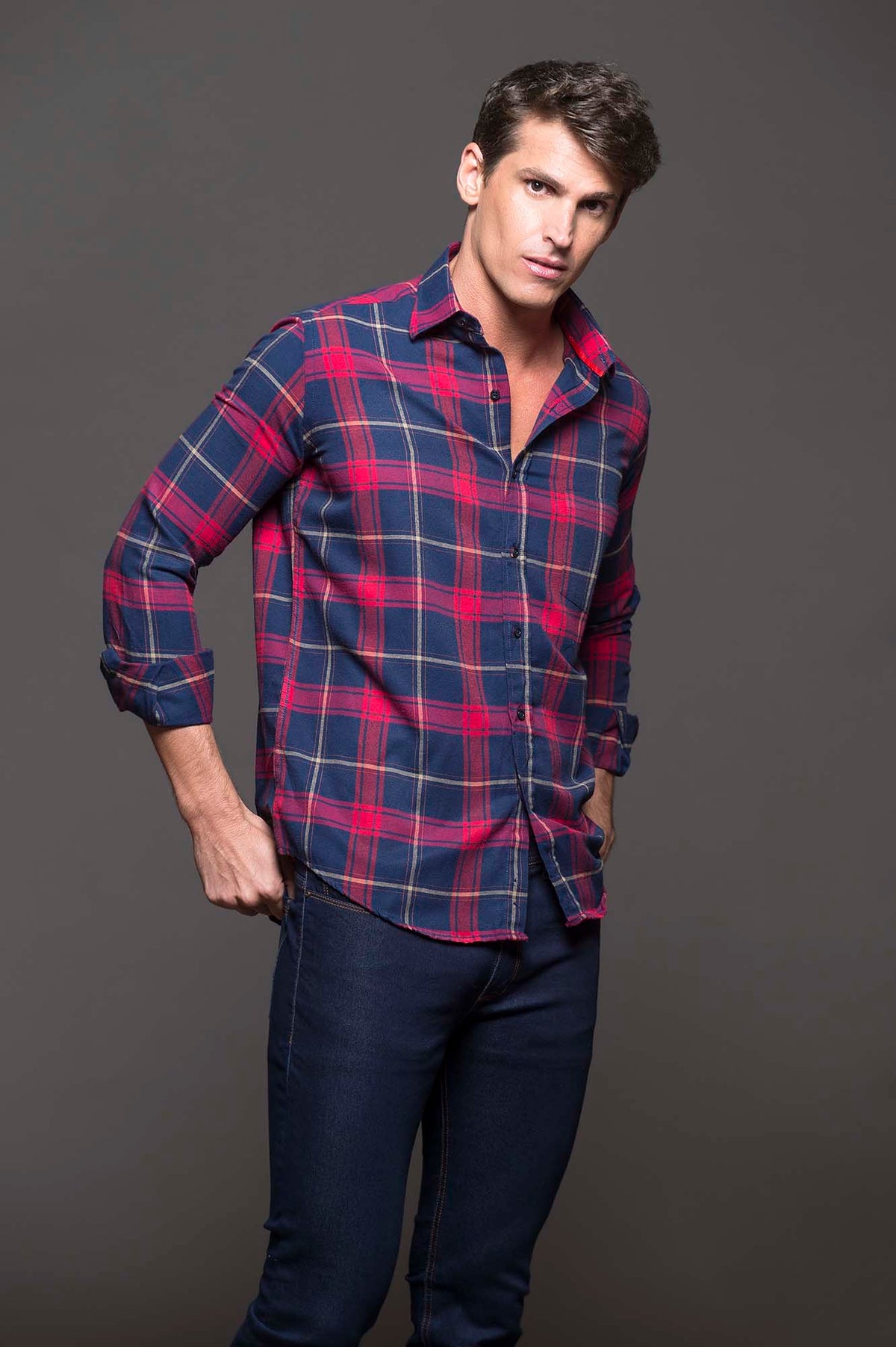 CAMISA NICK LEÑSP ROJO