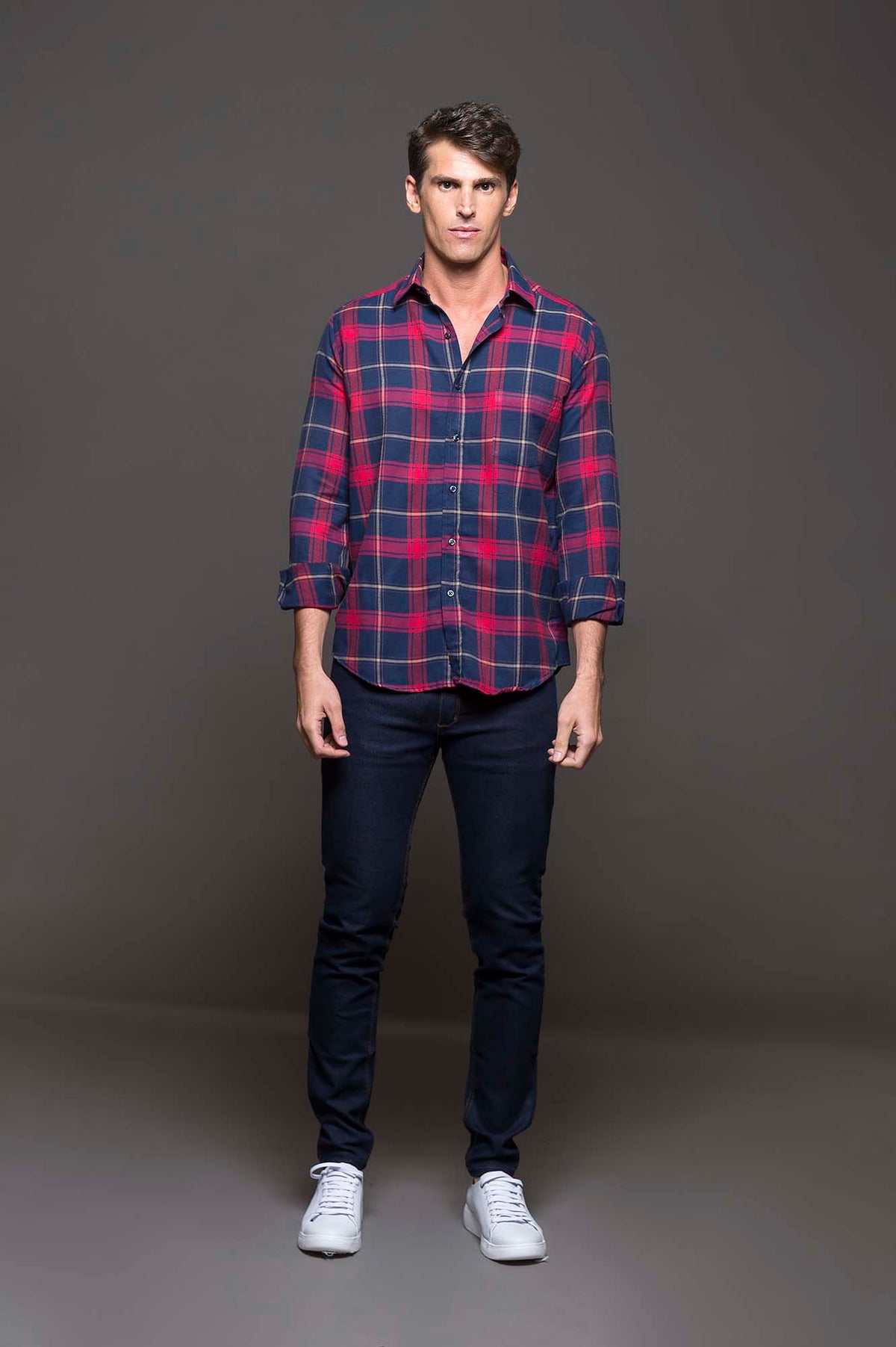 CAMISA NICK LEÑSP ROJO