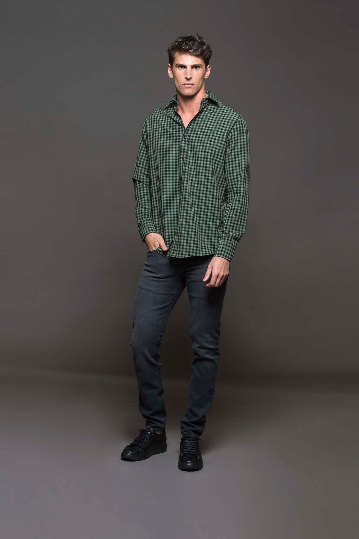 CAMISA TEDORI VERDE