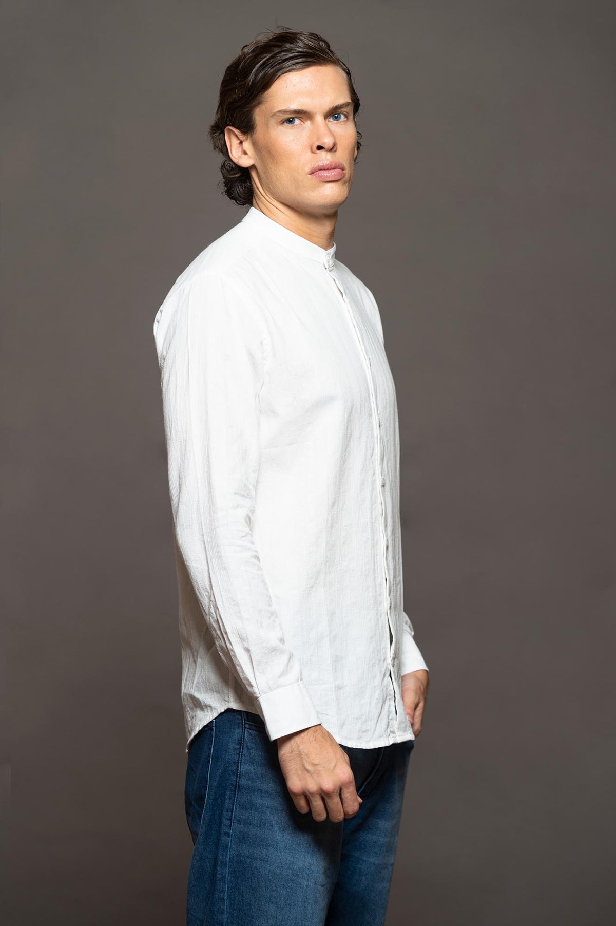 CAMISA LATTE MAO SKSP BLANCO
