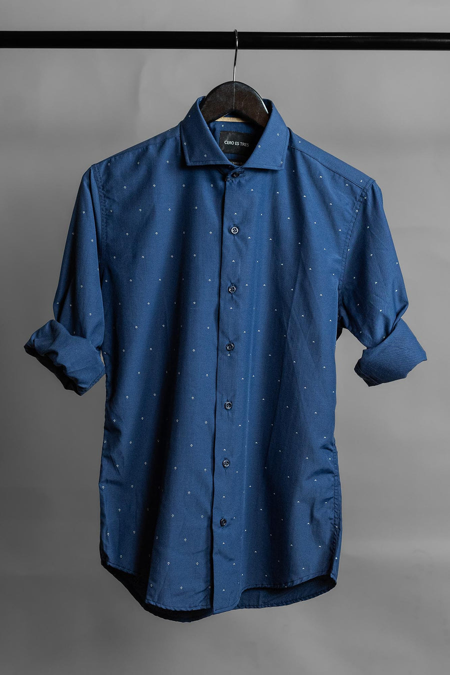 CAMISA LEMON SKSP AZUL MARINO