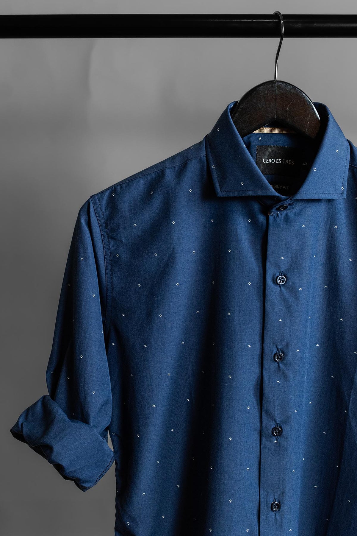 CAMISA LEMON SKSP AZUL MARINO