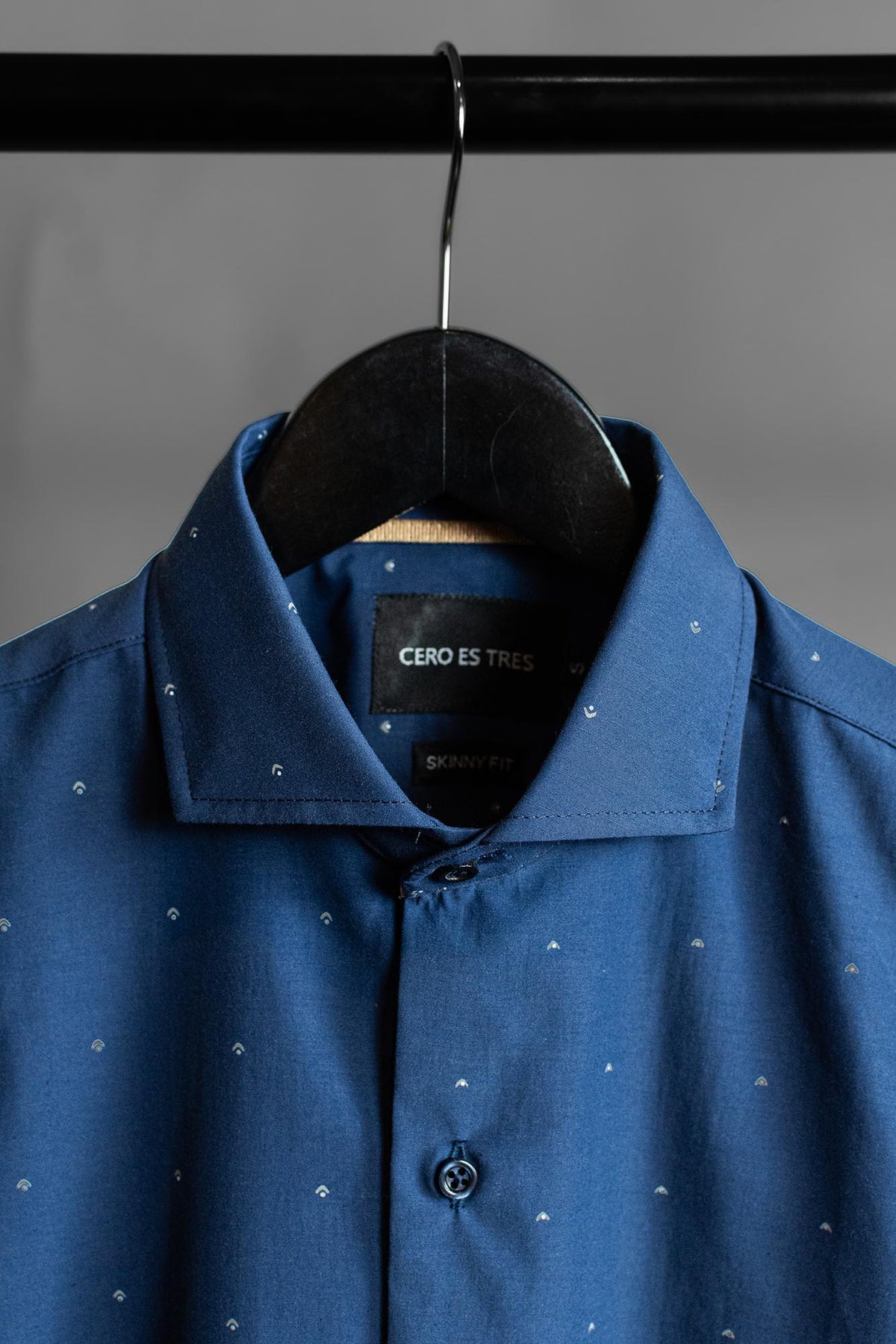 CAMISA LEMON SKSP AZUL MARINO