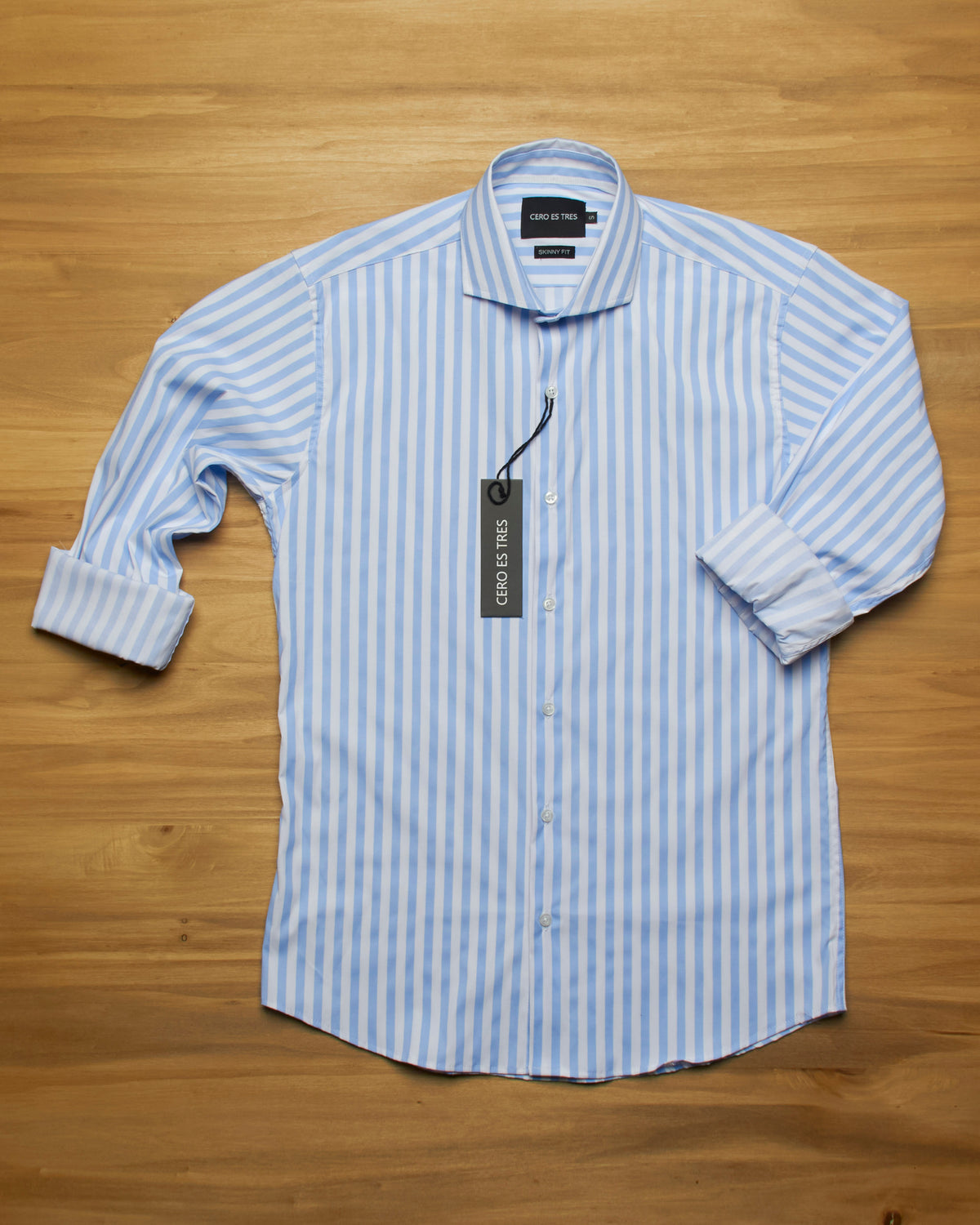 CAMISA GINGER SKSP CELESTE