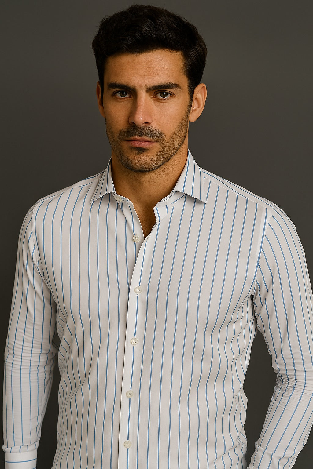 CAMISA TEA SKSP CELESTE