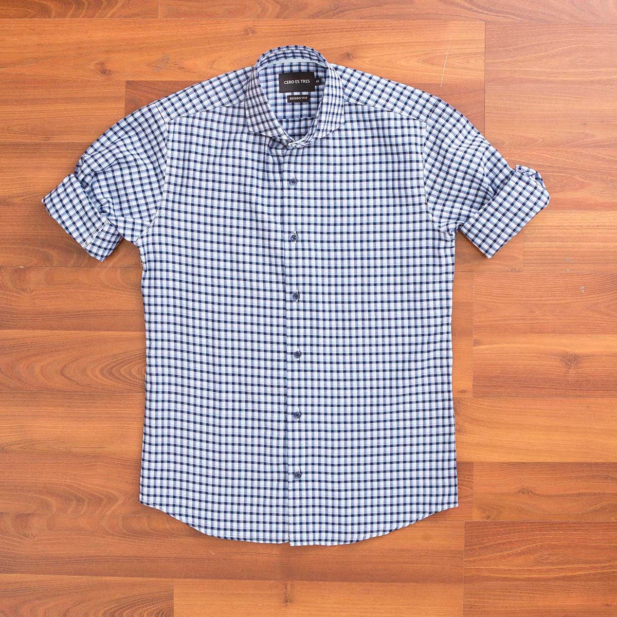 CAMISA ANKARA SKB CELESTE
