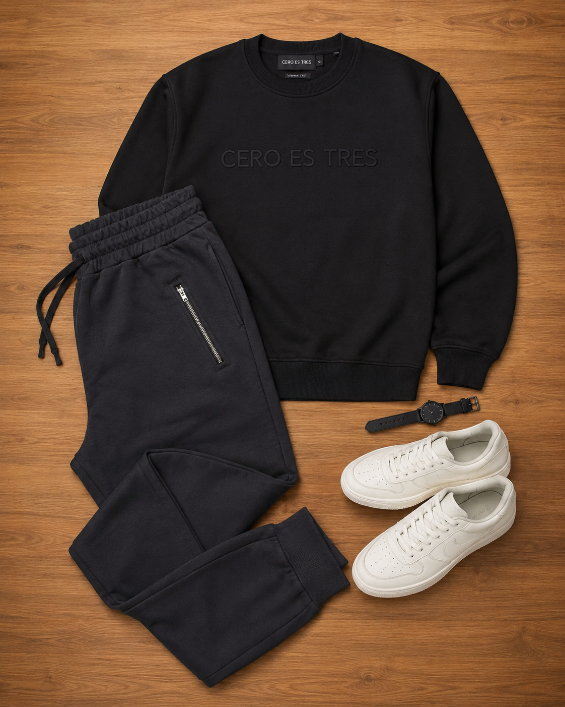 JOGGING ESPRESSO GRIS TOPO