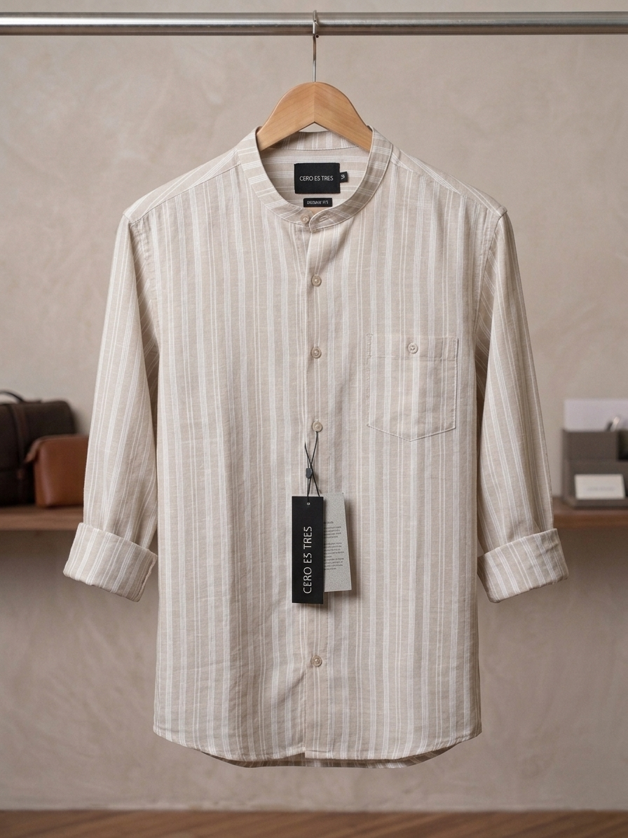 CAMISA CHAI BEIGE