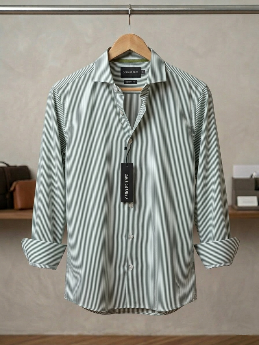 CAMISA TUNIS SKSP VERDE MILITAR