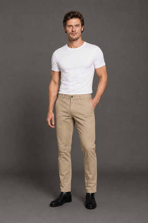 BORG DENIMWEAR REGULAR FIT CAMEL