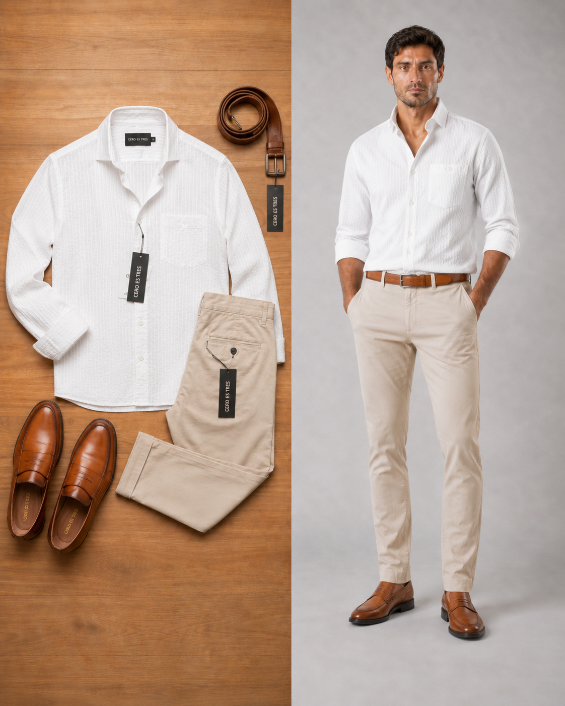 CAMISA MERLOT BLANCO