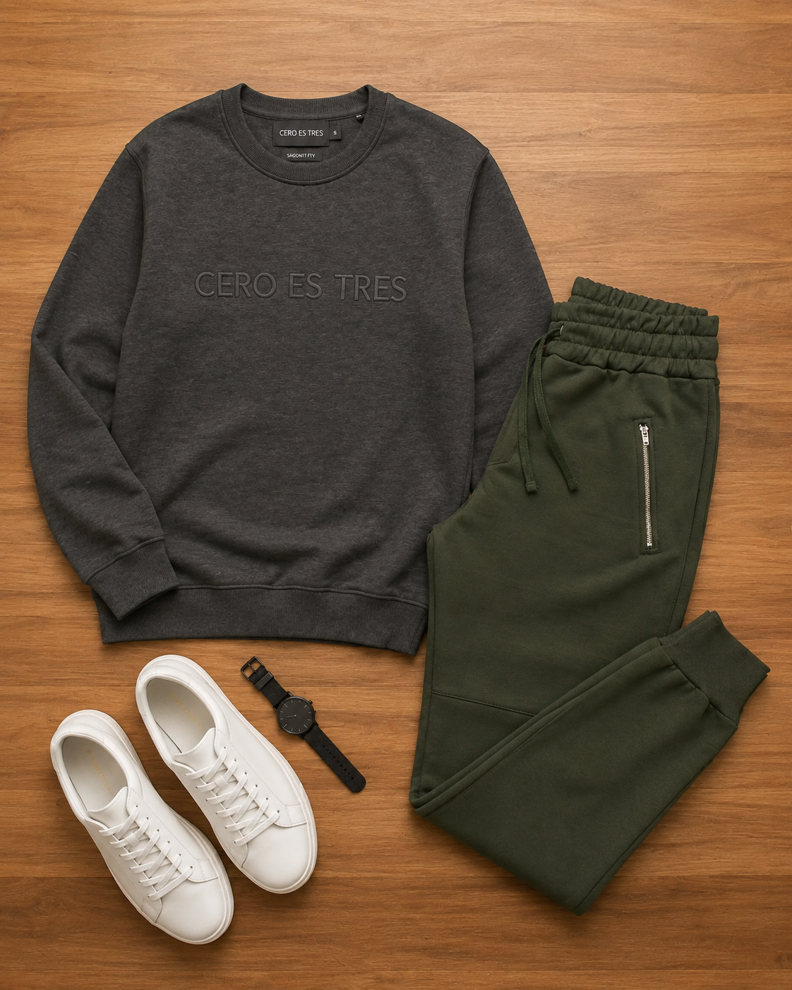 JOGGING ESPRESSO VERDE