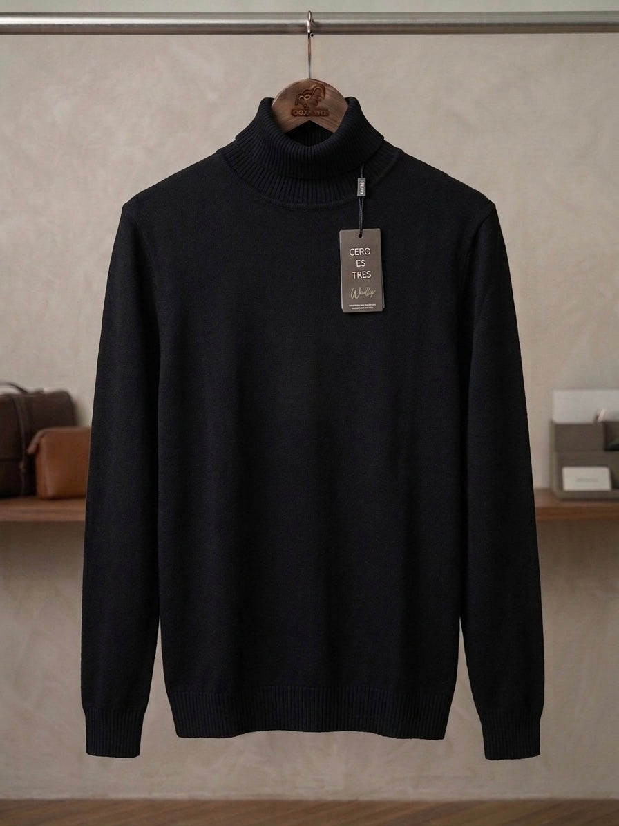 SWEATER BOCK NEGRO