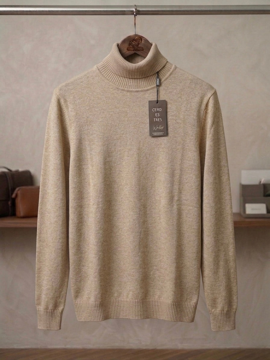 SWEATER BOCK BEIGE
