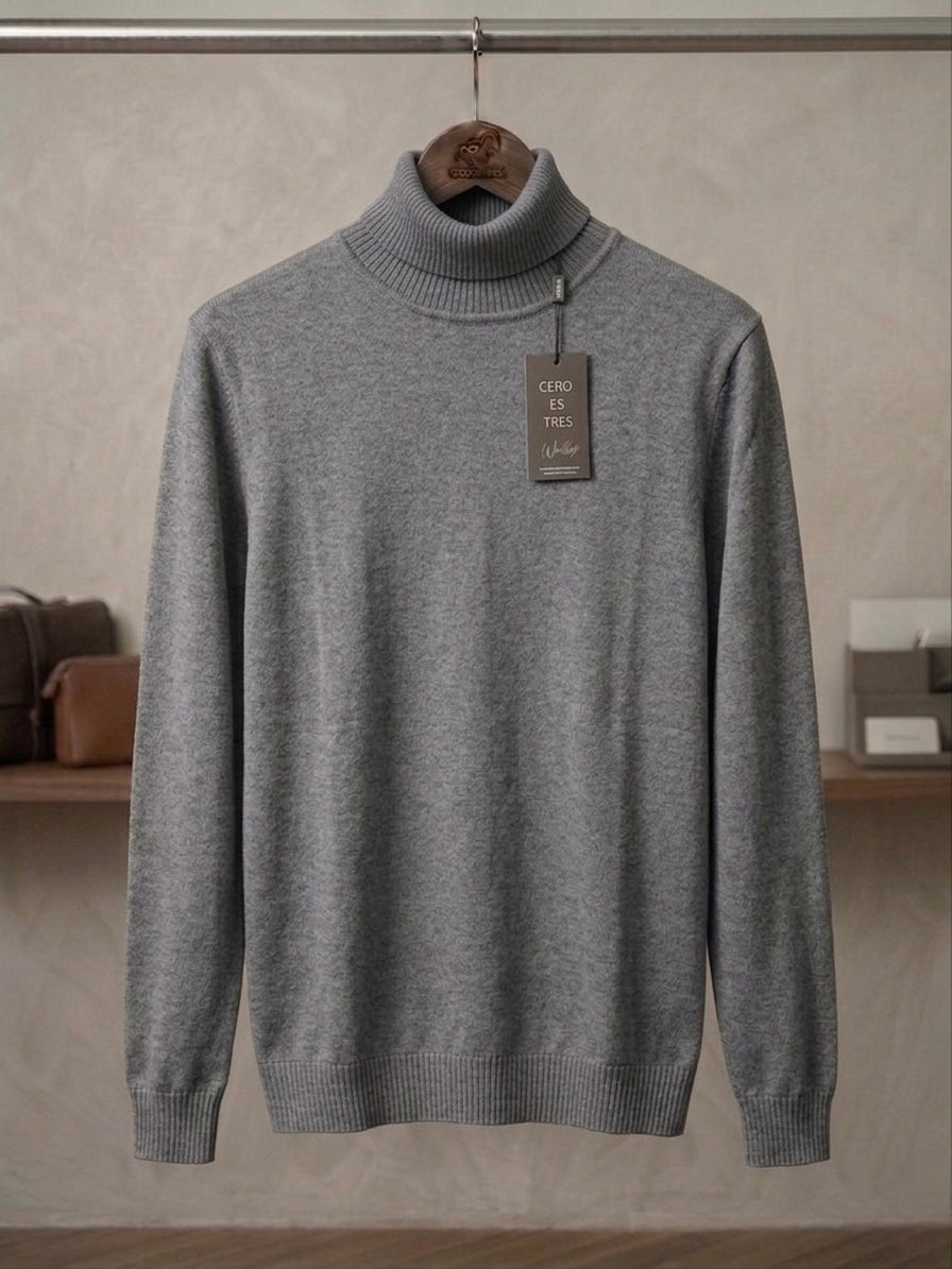 SWEATER BOCK GRIS MEDIO