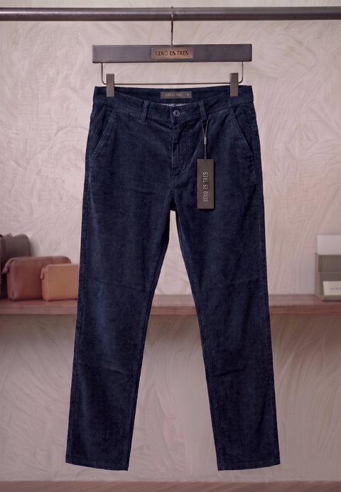 PANTALON MAROCCHINO AZUL MARINO