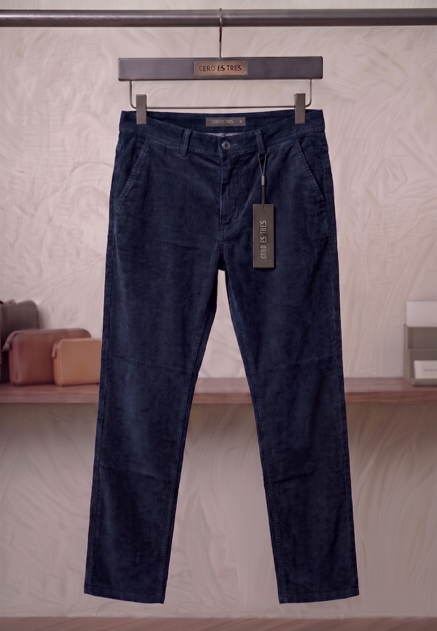 PANTALON MAROCCHINO AZUL MARINO