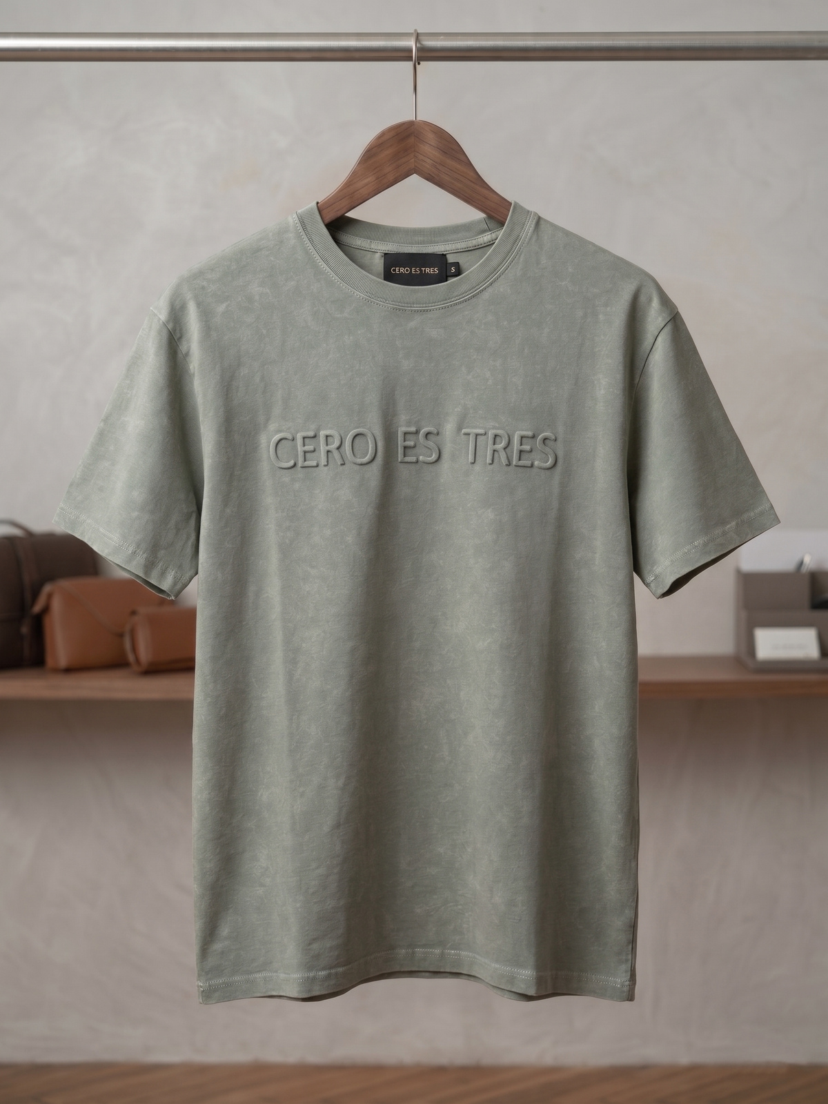 REMERA SOUR VERDE