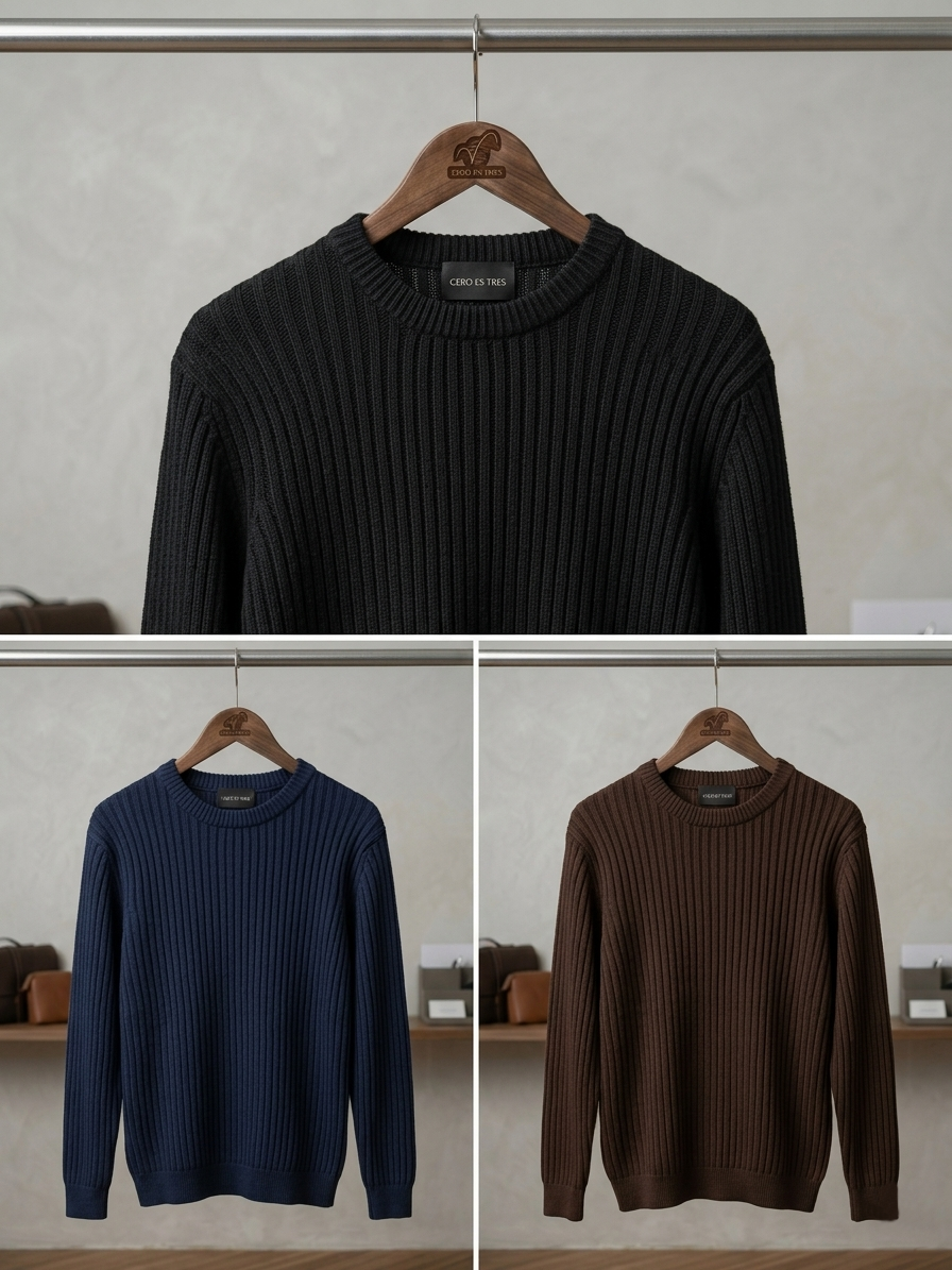 SWEATER AMBER AZUL MARINO