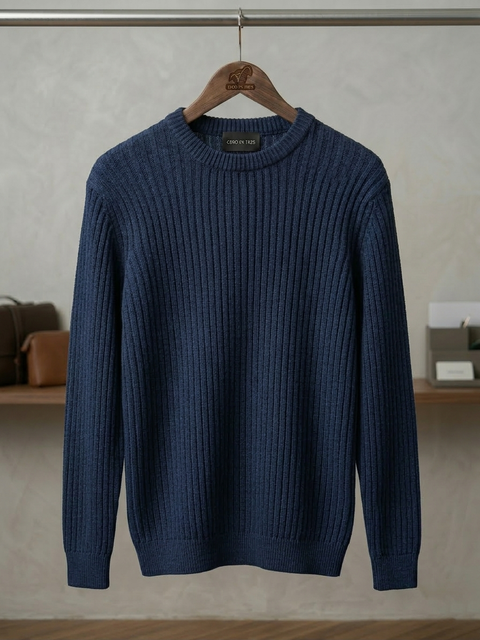 SWEATER AMBER AZUL MARINO