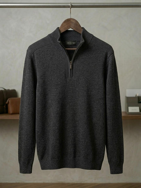 SWEATER IPA GRIS TOPO