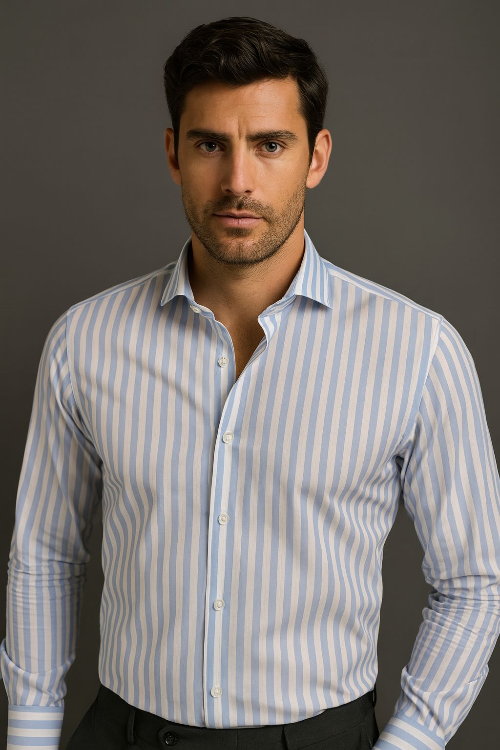 CAMISA GINGER SKSP CELESTE