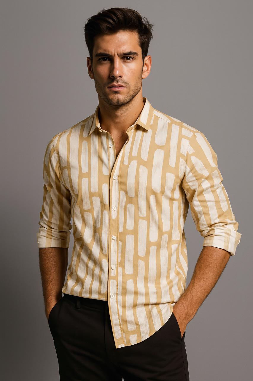 CAMISA SURAT REGSP CAMEL