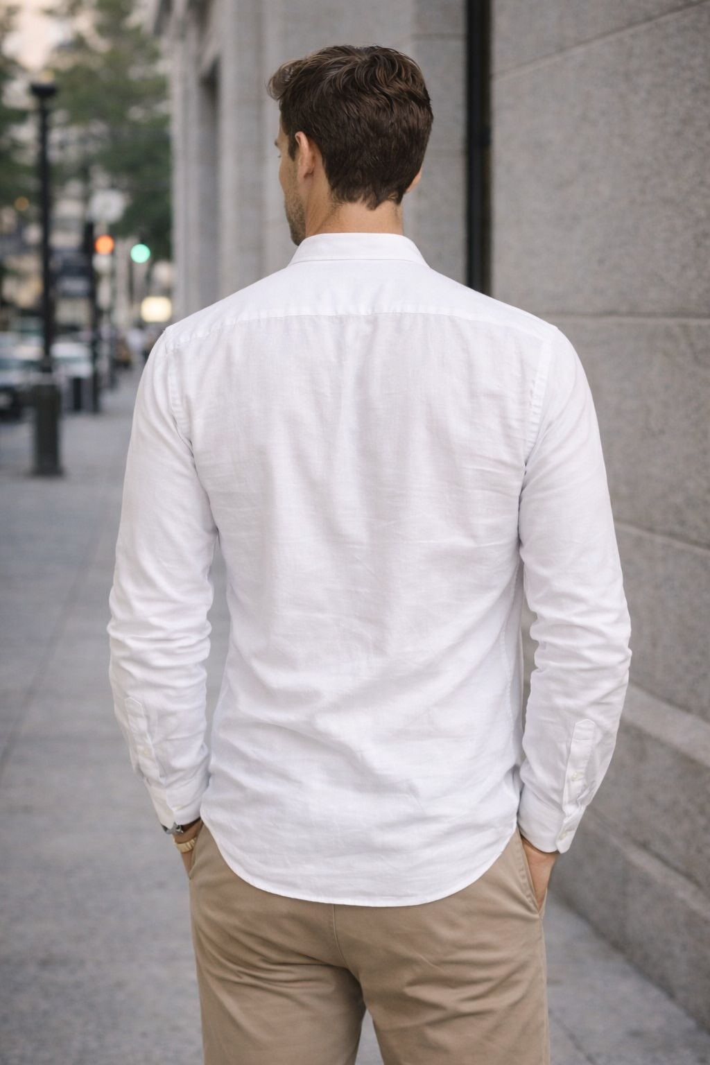 CAMISA SKINNY SUPER PREMIUM BLANCO